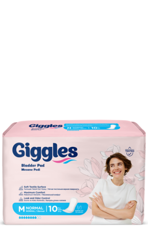 Прокладки урологічні жіночі Giggles Bladder Pad M Normal